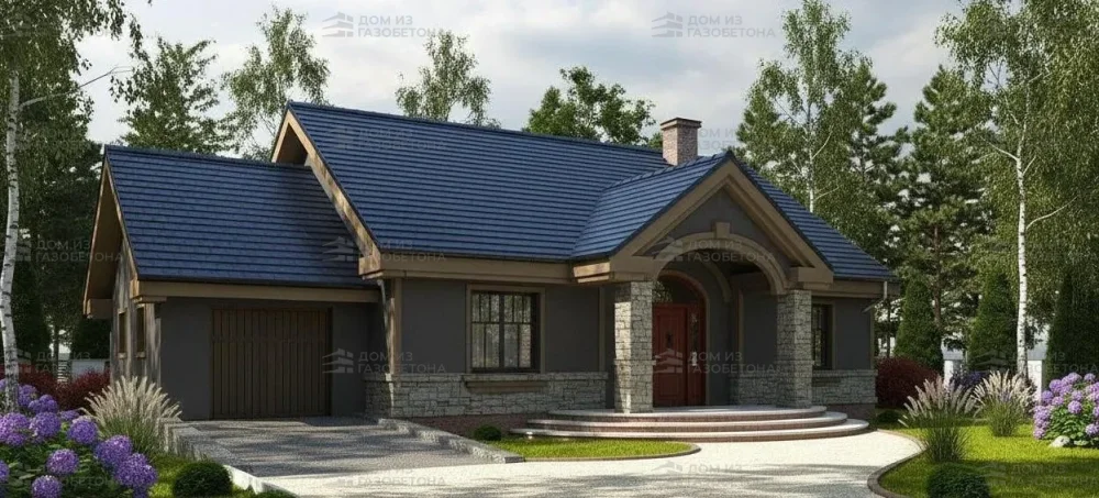 Проект Двухэтажный дом 17 на 10, 165 м2