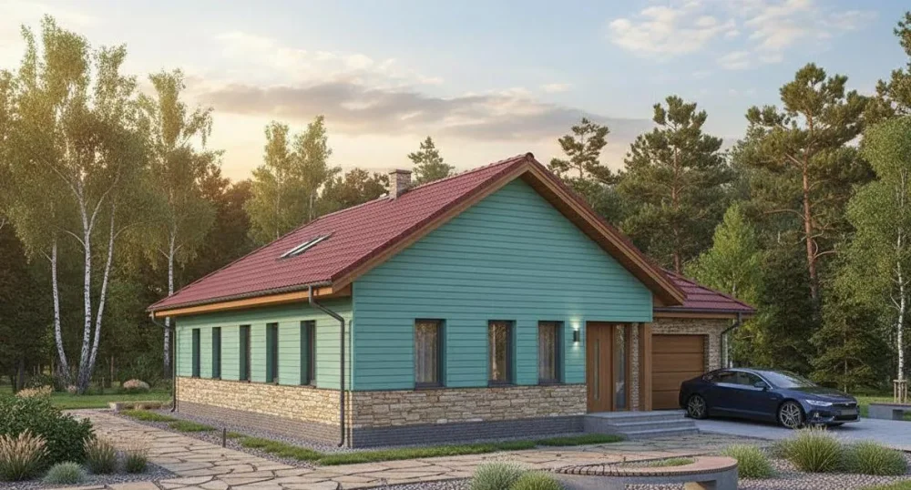 Проект Двухэтажный дом 10 на 17, 174 м2