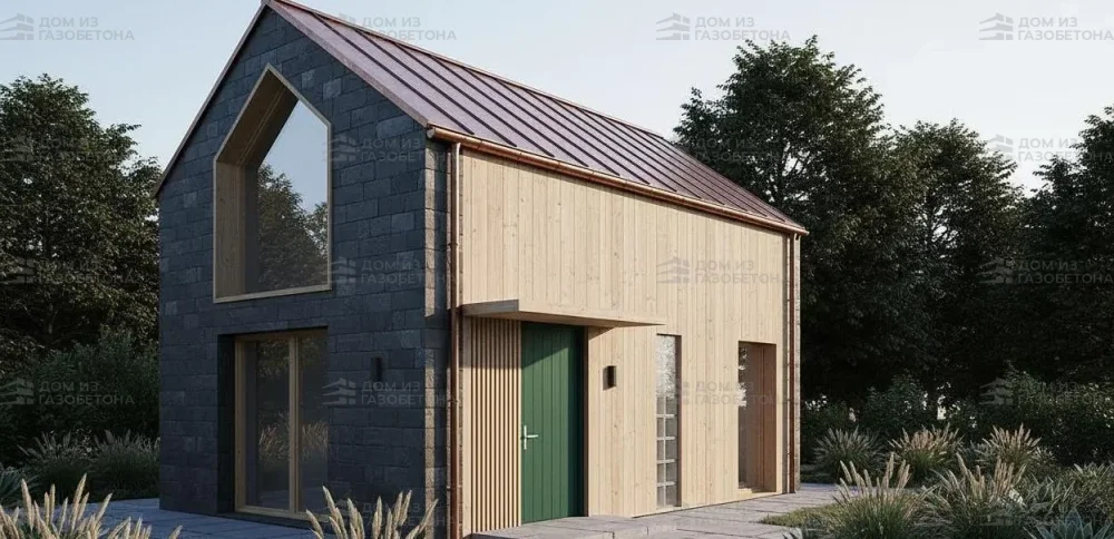 Проект Двухэтажный дом 10 на 14, 154 м2