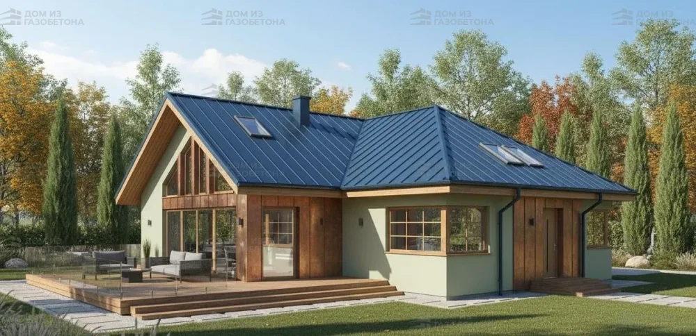 Проект Двухэтажный дом, 203 м2